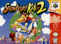 Snowboard Kids 2 box art for Nintendo 64